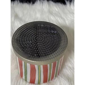 Bath & Body Works Candle Empty Jar Christmas Colors